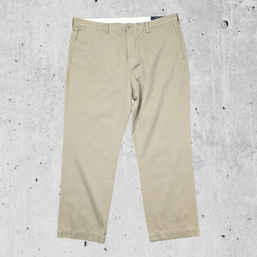 Ralph Lauren Polo Pants Size 40 x 30 Tan Khaki